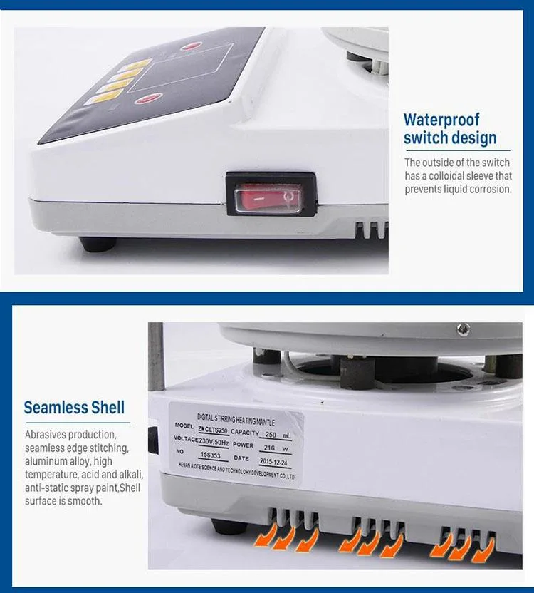 Zncld-T Laboratory Intelligent Constant Temperature Magnetic Stirrer Heating Mantle